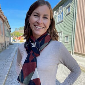 Masai Annabelle Scarf Wool Olive Night