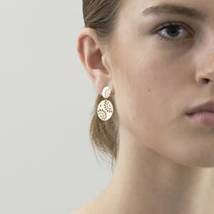 DNSK CopenhagenDaisy Earring Gold Plating