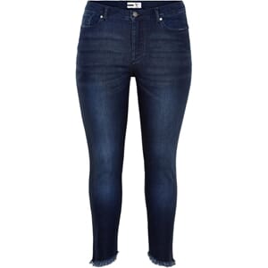 Studio Pants With Firnge Dark Blue L"32