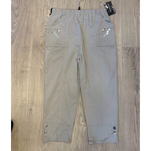 Cherry Berry Capri Bukse Beige