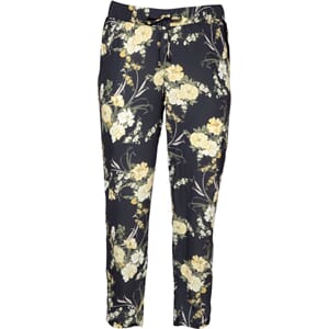 No 1 by Ox Pants Black Yellow Flowers