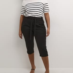 Kaffe Curve Jenna Belt Capri Pants