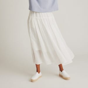 Luxzuz Selina Skirt Creme