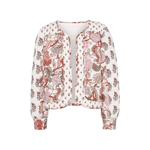 RAH Oslo Quilted Jacket Red Paisley