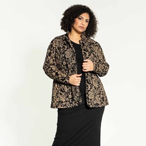 Studio Kirsi Jacket Brown Flowers