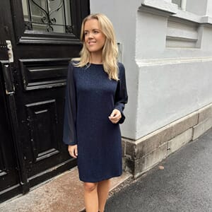 RAH Oslo Short Dress Glitter Blue