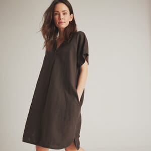 Luxzuz Jelinia Dress Choco Lux