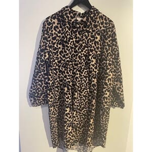 MARC LAUGE Leo Cord Dress Chocolate