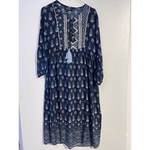 Marc Lauge Ink Dress Navy