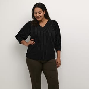 Kaffe Curve Cacanna Blouse Black