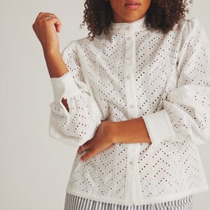 Luxzuz Mianette Shirt Creme
