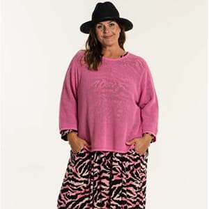 Gozzip Carolina Knit Sweater Bubblegum