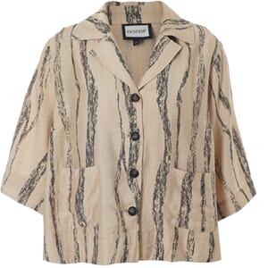 Gozzip Fabienne Shirt Jacket Oyster/Grey