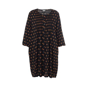 Gozzip Johanne Shirt Tunic Black W/Dots