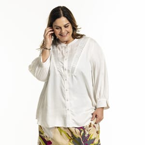 Gozzip Gerlinde Shirt Blouse Off-White