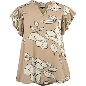 Gozzip Kathla Blouse Flower Print