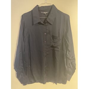 Marc Lauge Satin Basic Shirt Bordeaux
