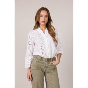 Marc Lauge Mia Emb Shirt White