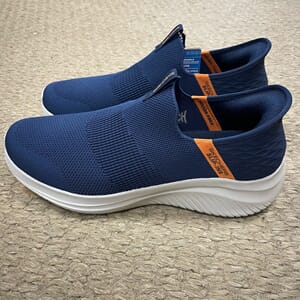 Skechers Ultra Flex Viewpoint Navy Orange