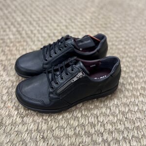 New Feet snøresko med lynlås