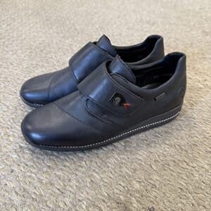 Rieker Svart Lav Sko Rieker-Tex