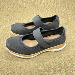 Rieker Ballerina M/Rem Blå