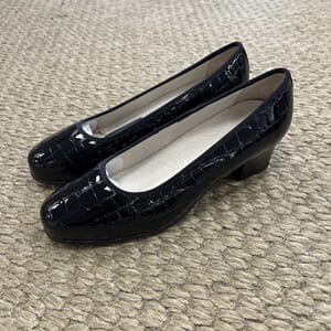 Klaveness Maja Pumps Black Croco