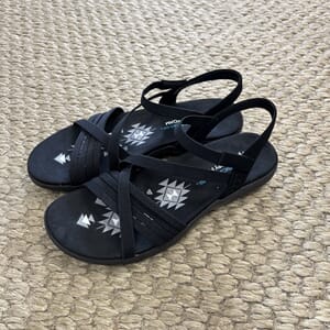 Skechers Sandal Black Reggea Slim