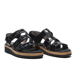 New Feet Sandal Kalveskinn Sort