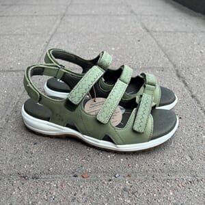 Green Comfort Camino Sandal Nubuck Sage