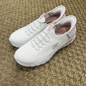 Skechers Womens Arch Fit Slip Ins White