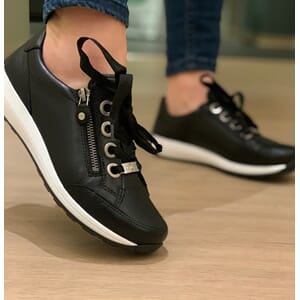 Ara Shoes Sneaker Osaka Gauchosoft, Premier- Metallic Black