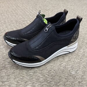 Remonte Damesko Svart Glidlås